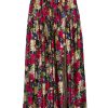 Pants, Shorts, & Skirts The Great | The Great Highland Skirt In Hidden Garden Floral