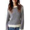 Sweaters MICHAEL STARS | Michael Stars Casey Crewneck Sweater In Nocturnal Stripe