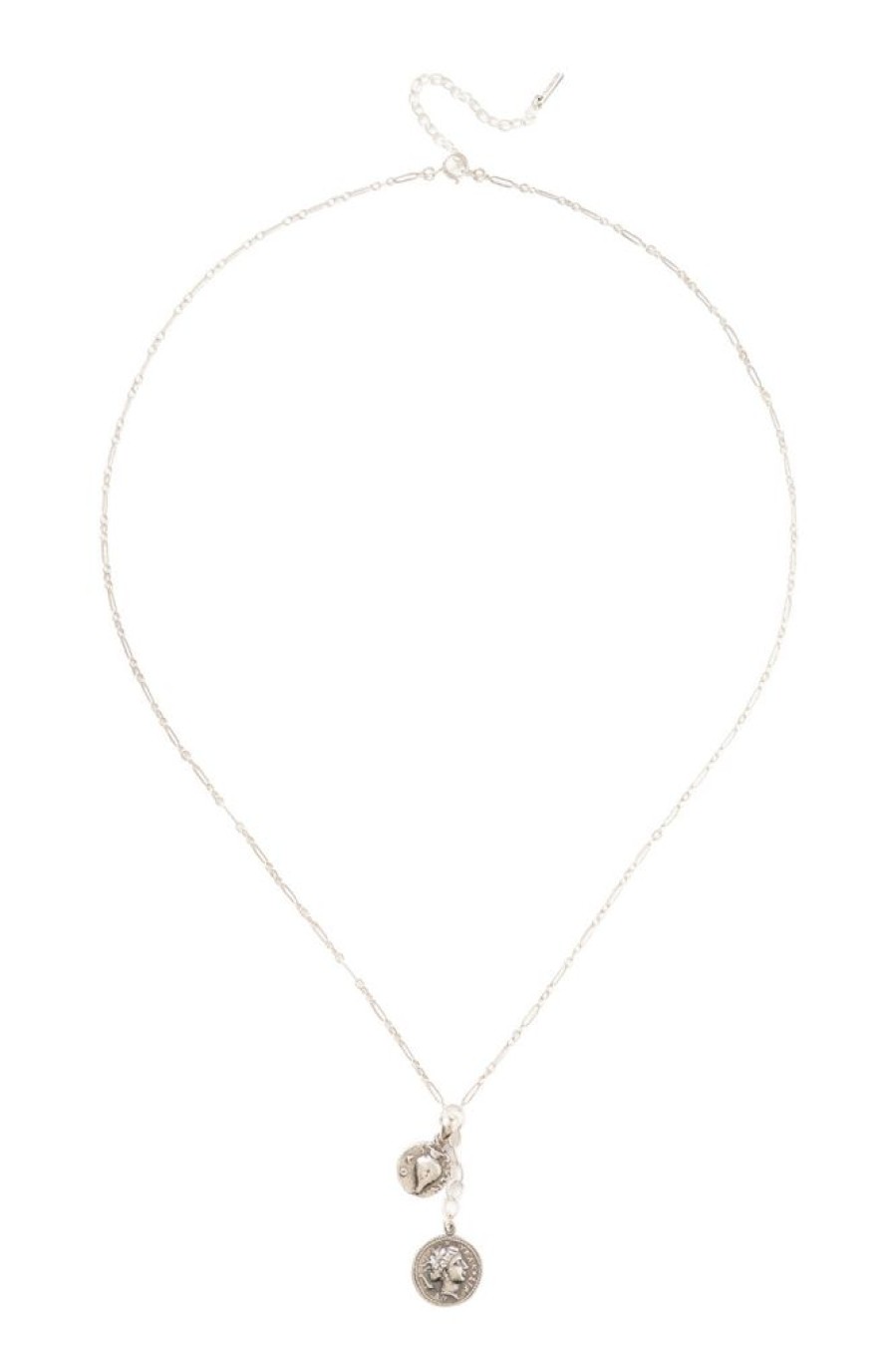 Jewelry CHAN LUU INC. | Chan Luu Daphne Charm Necklace In Silver