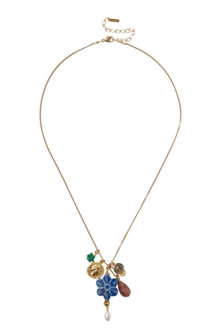 Jewelry CHAN LUU INC. | Chan Luu Charm Necklace In Multi Mix