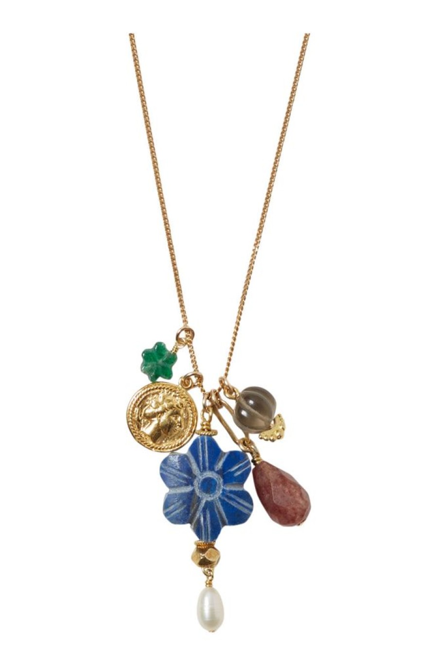 Jewelry CHAN LUU INC. | Chan Luu Charm Necklace In Multi Mix