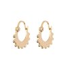 Jewelry Apres Jewelry | Apres Jewelry Moroccan Hoop Earrings In 14Kt Yellow Gold 14K Yellow Gold